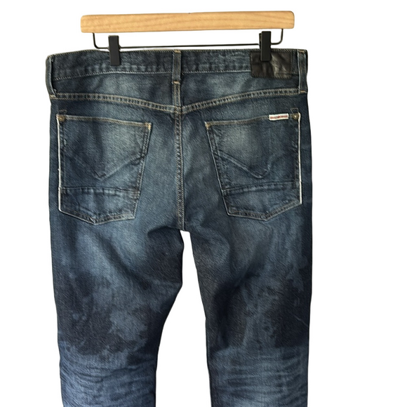 Hudson Blake Slim Straight Selvage Jeans 34x33 - Picture 6 of 13